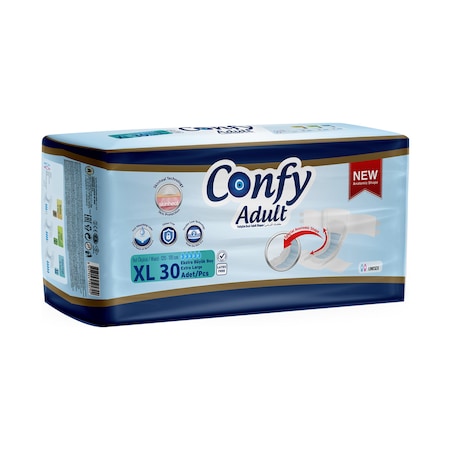 Confy Adult Yetişkin Bezi XL 30'Lu