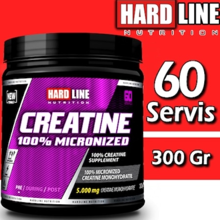 Hardline Kreatin 300 Gr Micronize Creatine Natural Aroması