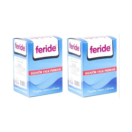 Feride Kuaför Talk Pudrası 500 G x 2 Paket