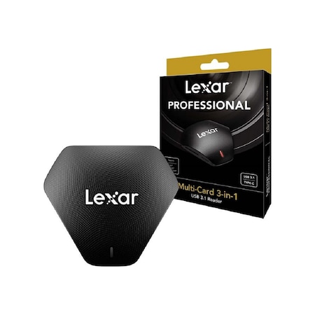 Lexar Multi Usb 3.1 Type-C Kart Okuyucu (Sd-Microsd-Cf)