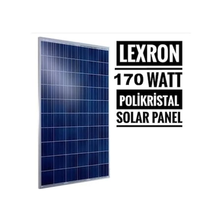 Lexron 170 Watt 12 Volt Polikristal Güneş Paneli 36 Cell LXR-170P