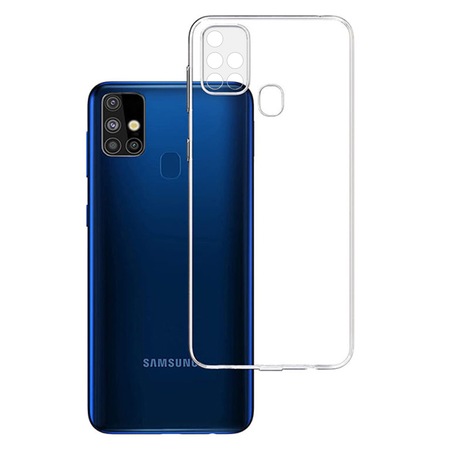Samsung Galaxy M51 (M515) Kılıf FitCase Toz Koruma Tıpalı Şeffaf Arka Kapak