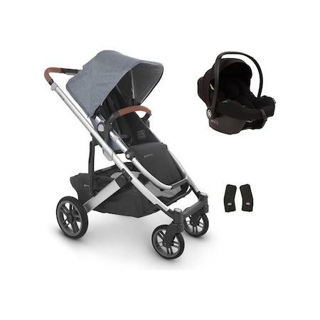 Uppababy Cruz V2 Cosmo Travel Sistem Bebek Arabası Gregory - Black