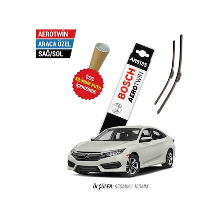 Honda Civic Silecek 2017-2021 Fc5 Bosch Aerotwin Ar813S