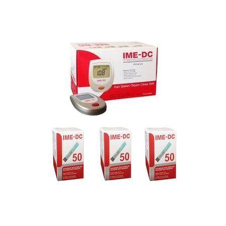 Ime-Dc Şeker Ölçüm Cihazı + 3 x 50 Strip