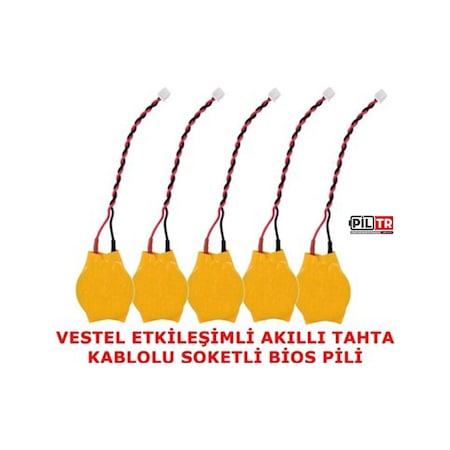 Vestel Faz-1 Ve Faz-2 Etkileşimli Akıllı Tahta Bios Pili 5 Adet