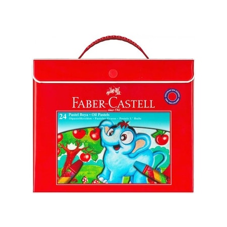 Faber-Castell Çantalı Pastel Boya 24 Renk