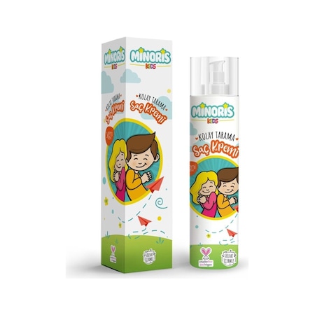 Minoris Kids Organik Kolay Tarama Saç Kremi 200 ML