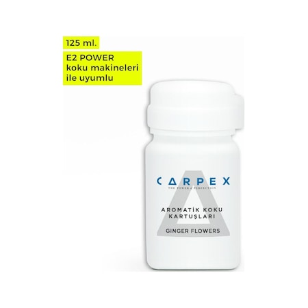 Carpex Ginger Flowers-E2 Power Koku Kartuşu 125 ML