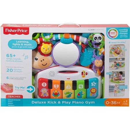 Fisher-Price Delüks Piyanolu Jimnastik Merkezi (Türkçe) FWT16