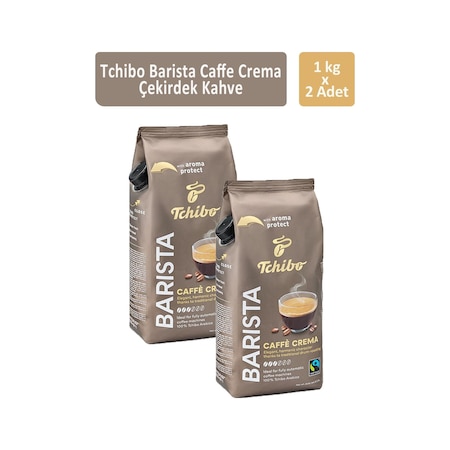 Tchibo Barista Caffè Crema Çekirdek Kahve 2 x 1 KG