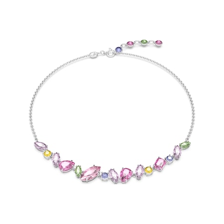 5658398 Swarovski Kolye Gema:Necklace Mini Frontal Pink/Rhs