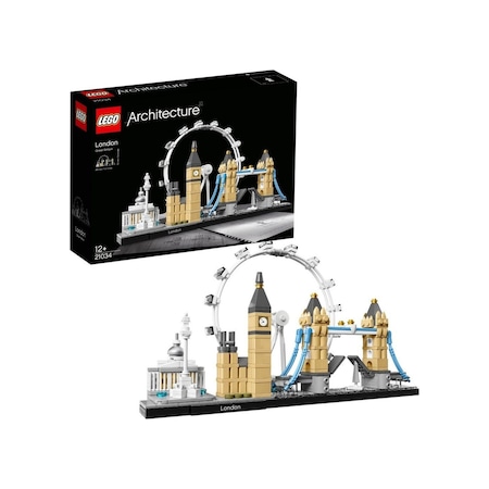 LEGO® Architecture Londra 21034 12+ Yaratıcı Oyuncak Yapım Seti - 468 Parça