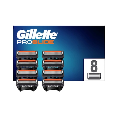 Gillette Fusion ProGlide Yedek Tıraş Bıçağı Karton Paket 8'li