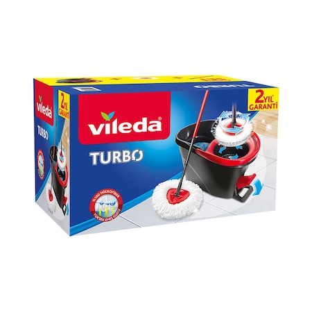 Vileda Turbo Pedallı Temizlik Seti