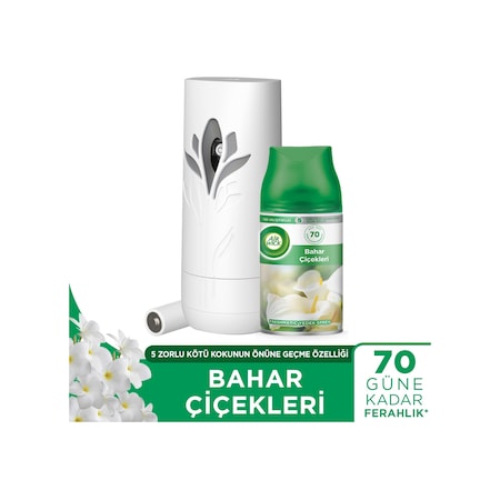 Air Wick Freshmatic Oda Kokusu Makine + Bahar Çiçekleri Yedek 250 ML