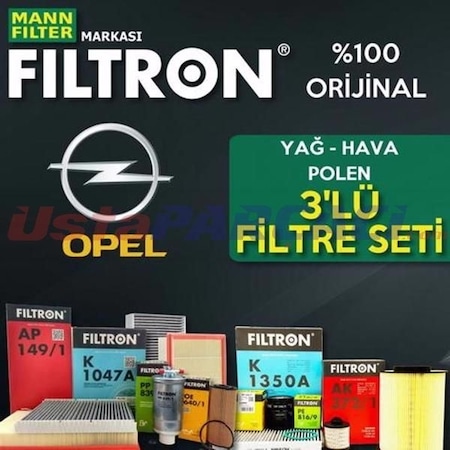 Opel Corsa D 1.3 Cdti Mann Filtron Filtre Bakım Seti 2007-2010