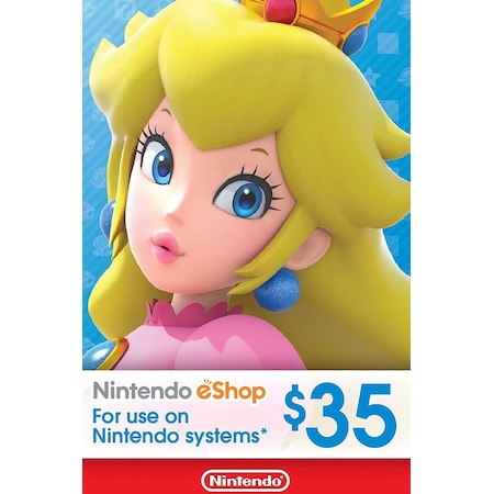 Nintendo Eshop Card 35 Usd Nintendo Gift Card 35 Usd