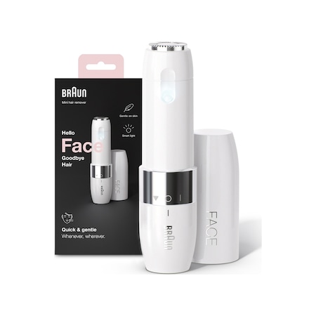 Braun FS1000 Mini Tüy Alma Makinesi + Pil + Temizleme Fırçası