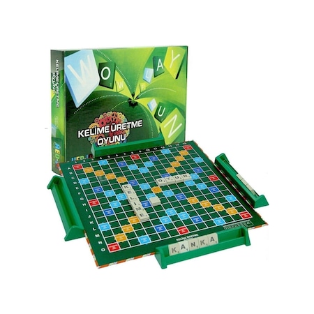 Kelime Üretme Oyunu Yerli Üretim Türkçe Scrabble Kelime Avı Yeni