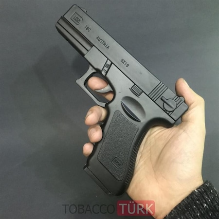 Glock Modeli Tabanca Çakmak Kutusunda Standlı