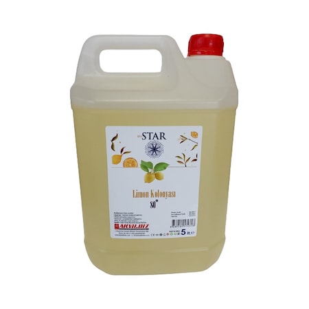 Biostar 80 Derece Limon Kolonyası Bidon 5 L