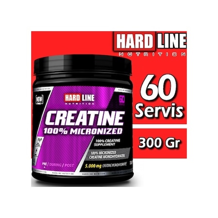 Hardline Kreatin 300 Gr Micronize Creatine Natural Aroması