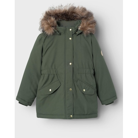 Name It Kız Çocuk Parka 13216493 Yeşil