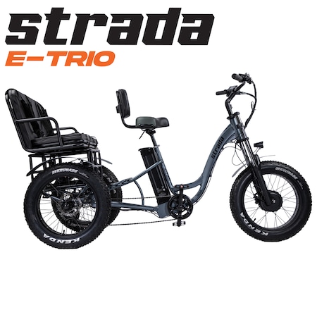 Strada E-TRIO Hidrolik Disk Elektrikli Üç Tekerlekli