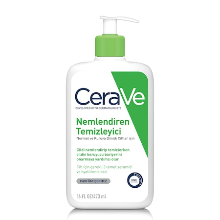 CeraVe Normal ve Kuruya Dönük Ciltler İçin Nemlendiren Temizleyici 473 ML