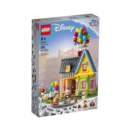 LEGO® Disney Pixar ‘Yukarı Bak’ Evi 43217 9+ Yaratıcı Oyuncak Yapım Seti - 598 Parça