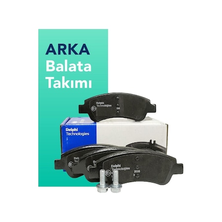 Delphi Toyota Uyumlu Auris Arka Takım Balatası 2006-2012