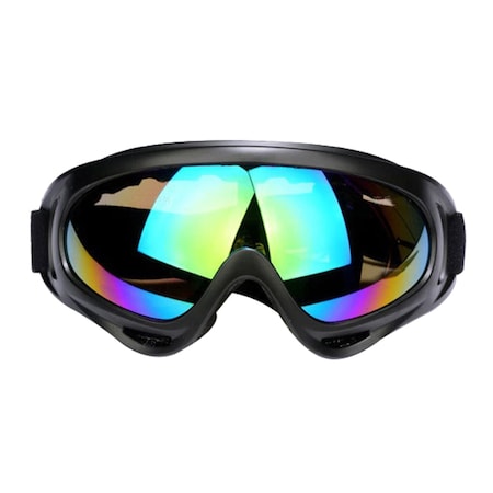 Windproof Motosiklet Kayak Ve Snowboard Gözlüğü 2 Adet Çok Renkli