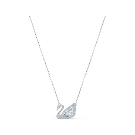 5514421 Swarovski Kolye Dancing Swan-Necklace Czwh-Rhs