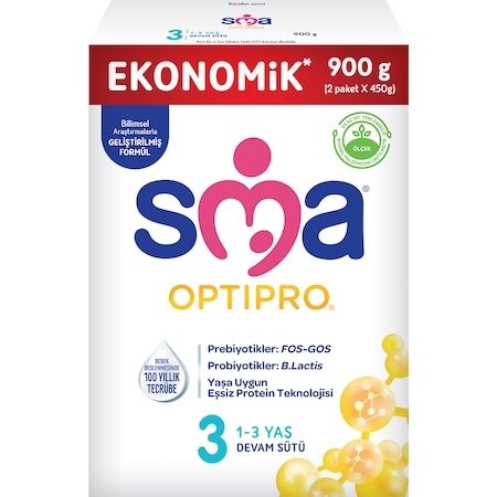 Sma Optipro 3 Probiyotik Devam Sütü 900 G