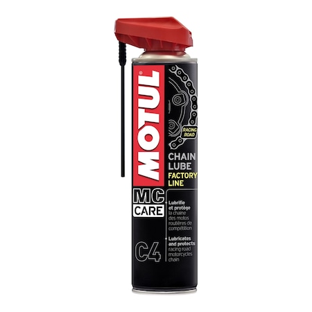 Motul C4 Zincir Yağlama Spreyi 400 ML + Başlık