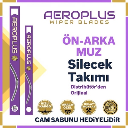 Aeroplus Seat Ateca Ön Arka Muz Silecek Takımı 2016-2021