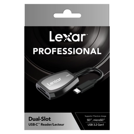 Lexar Lrw470U-Rnhng Usb-C Dual Slot Kart Reader Okuyucu