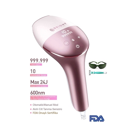 Bright Elegance BE-9020 IPL Lazer Epilasyon Rose