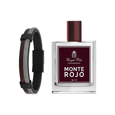 Royal Club De Polo Barcelona Erkek Bileklik + Monte Rojo Erkek Parfüm EDP 50 ML
