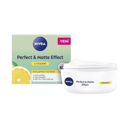 Nivea Perfect ve Matte Effect C Vitaminli Matlaştırıcı Yüz Bakım Kremi 50 ML