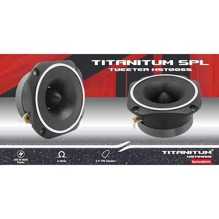 Tıtanıtum Hst006s Spl Tweeter 250w 10Cm