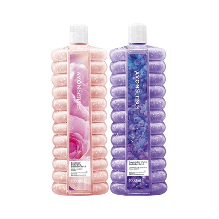 Avon Senses Sunrise + Lavender Banyo Köpüğü 2 x 1 L