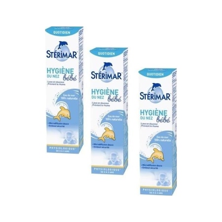 Sterimar Baby Deniz Suyu Burun Spreyi 100ml 3 Adet