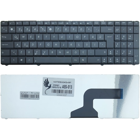 Asus X55C-SX102H, N61JV-240DV Notebook Klavye (Siyah) V.2