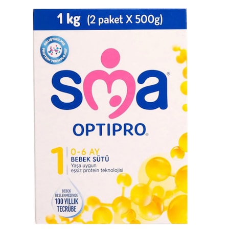 Sma Optipro 1 Bebek Sütü 0 - 6 Ay 1 KG