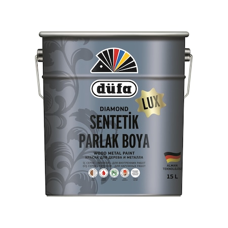 Düfa Diamond Sentetik Parlak Boya Beyaz 15Lt