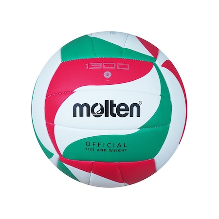 Molten V5M1300 No 5 Dikişli Voleybol Topu - Kırmızı Yeşil