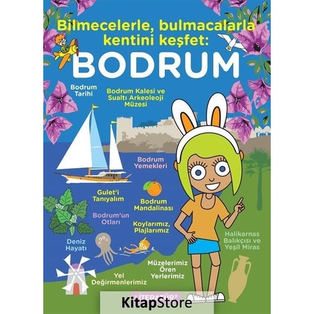 Bilmecelerle, Bulmacalarla Kentini Keşfet: Bodrum /Turgut Yasalar