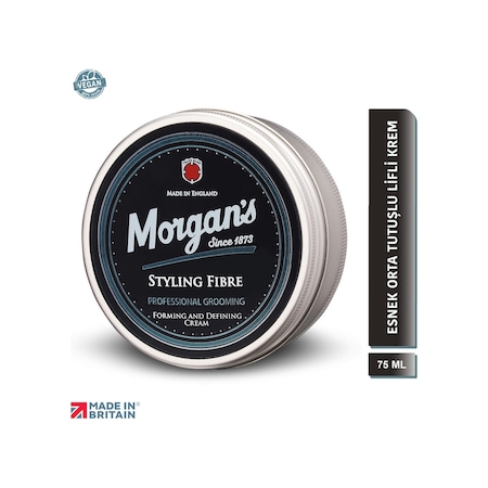 Morgan's Pomade Morgan's Styling Fibre Orta Tutuş Şekillendirici Saç Bakım Kremi 75 ML